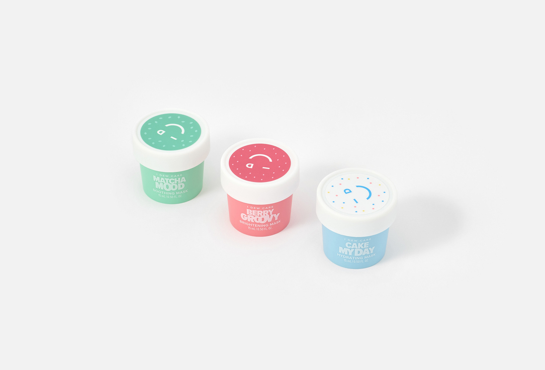 I DEW CARE Face Masks Set Mini Scoops