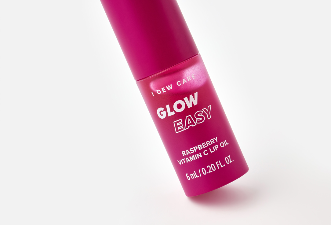 I DEW CARE Tinted Vitamin Lip Oil Glow Easy Raspberry