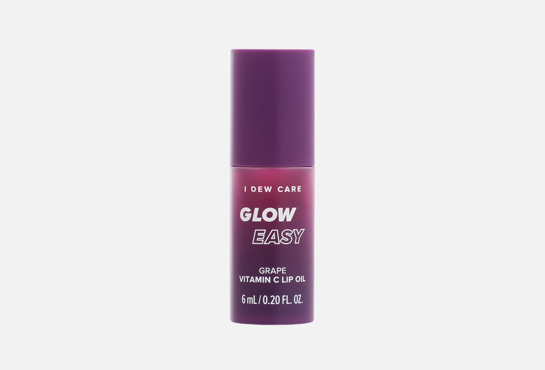 I DEW CARE Tinted Vitamin Lip Oil Glow Easy Grape