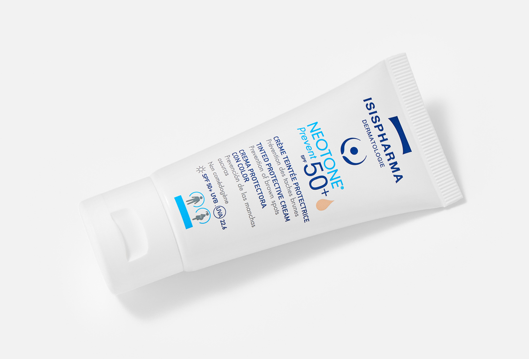 ISISPHARMA DERMATOLOGIE Anti-Pigmentation Sunscreen Tinted Face Cream SPF 50+ Neotone Prevent