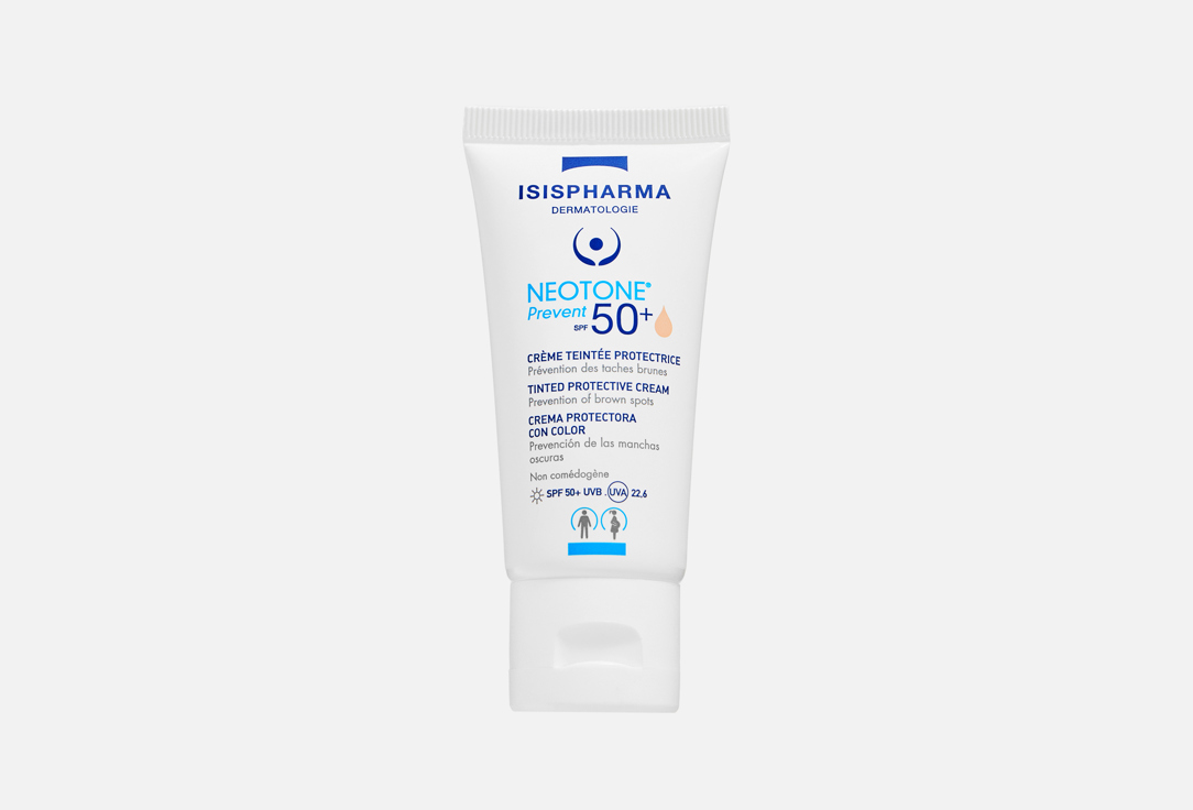 ISISPHARMA DERMATOLOGIE Anti-Pigmentation Sunscreen Tinted Face Cream SPF 50+ Neotone Prevent
