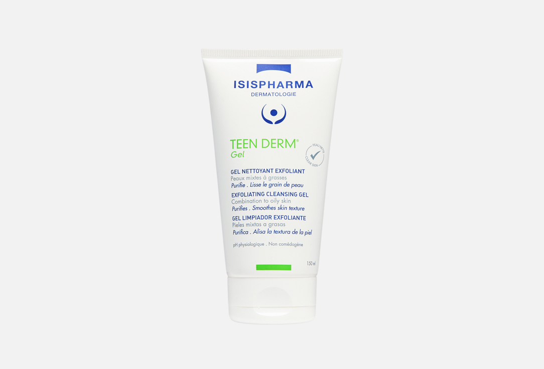 ISISPHARMA DERMATOLOGIE Exfoliating cleansing gel TEEN DERM Gel