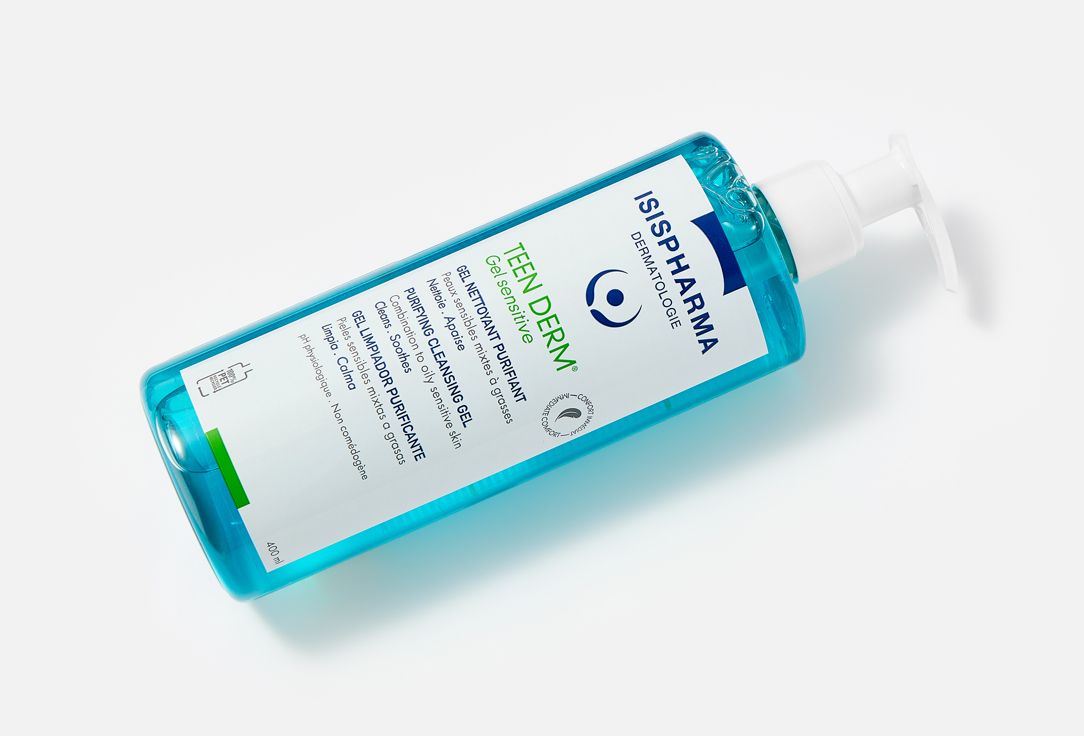 ISISPHARMA DERMATOLOGIE Cleansing gel Teen Derm Gel Sensitive