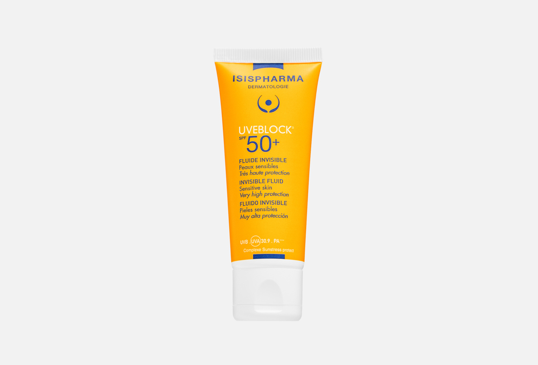 ISISPHARMA DERMATOLOGIE Face fluid SPF 50+ UVEBLOCK Invisible fluid