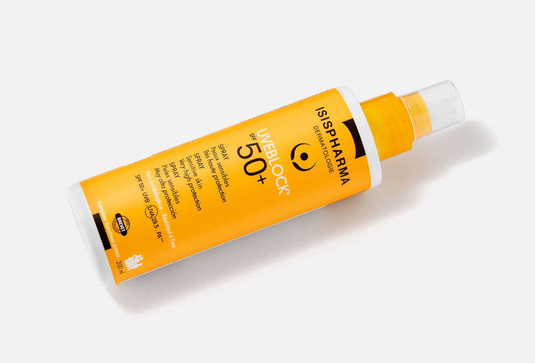 ISISPHARMA DERMATOLOGIE Sunscreen spray SPF50+ UVEBLOCK Spray