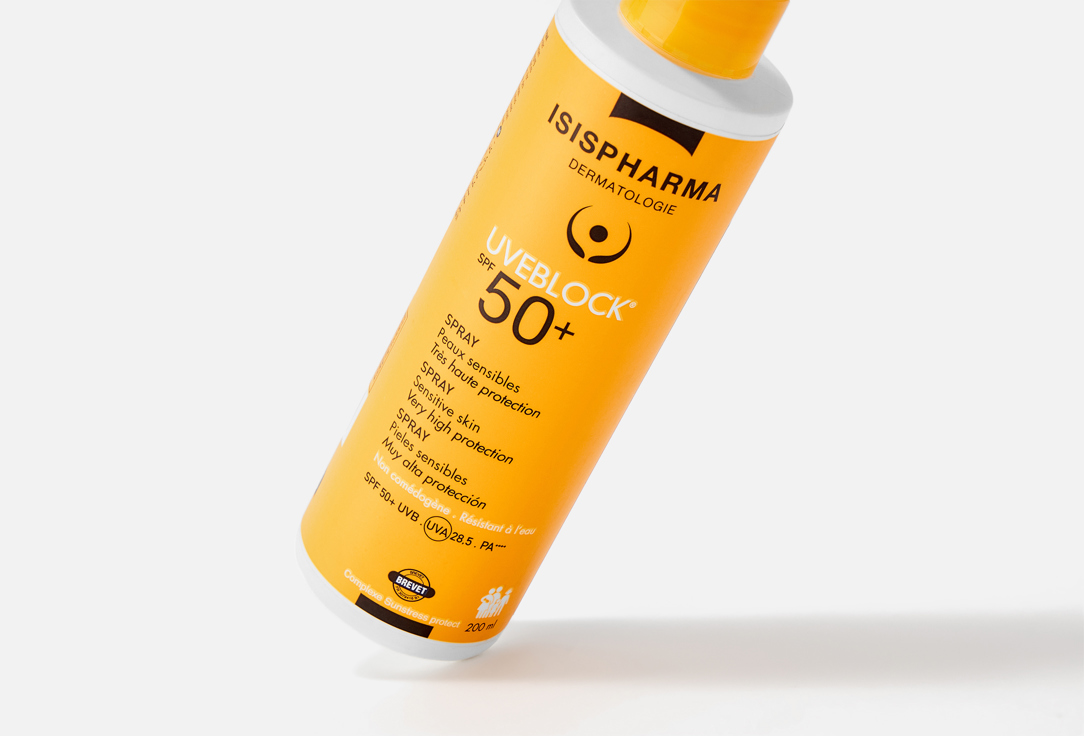 ISISPHARMA DERMATOLOGIE Sunscreen spray SPF50+ UVEBLOCK Spray