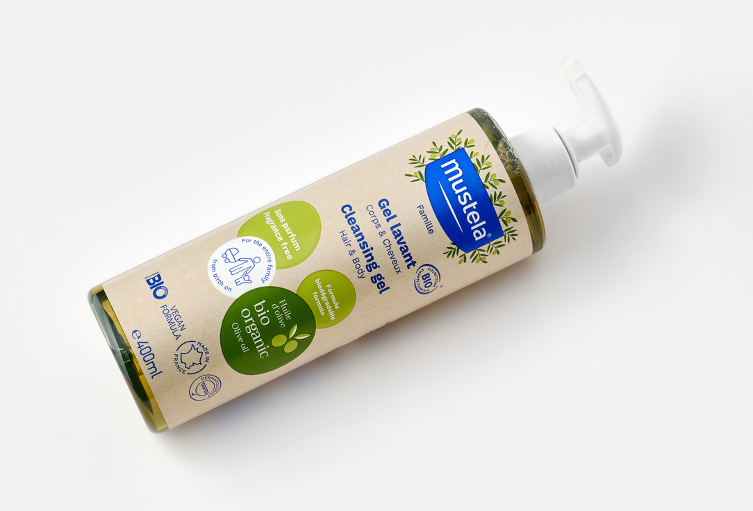 Mustela Baby Cleansing Gel Bio Organic 400 ml Mustela Baby Cleansing Gel Bio Organic
