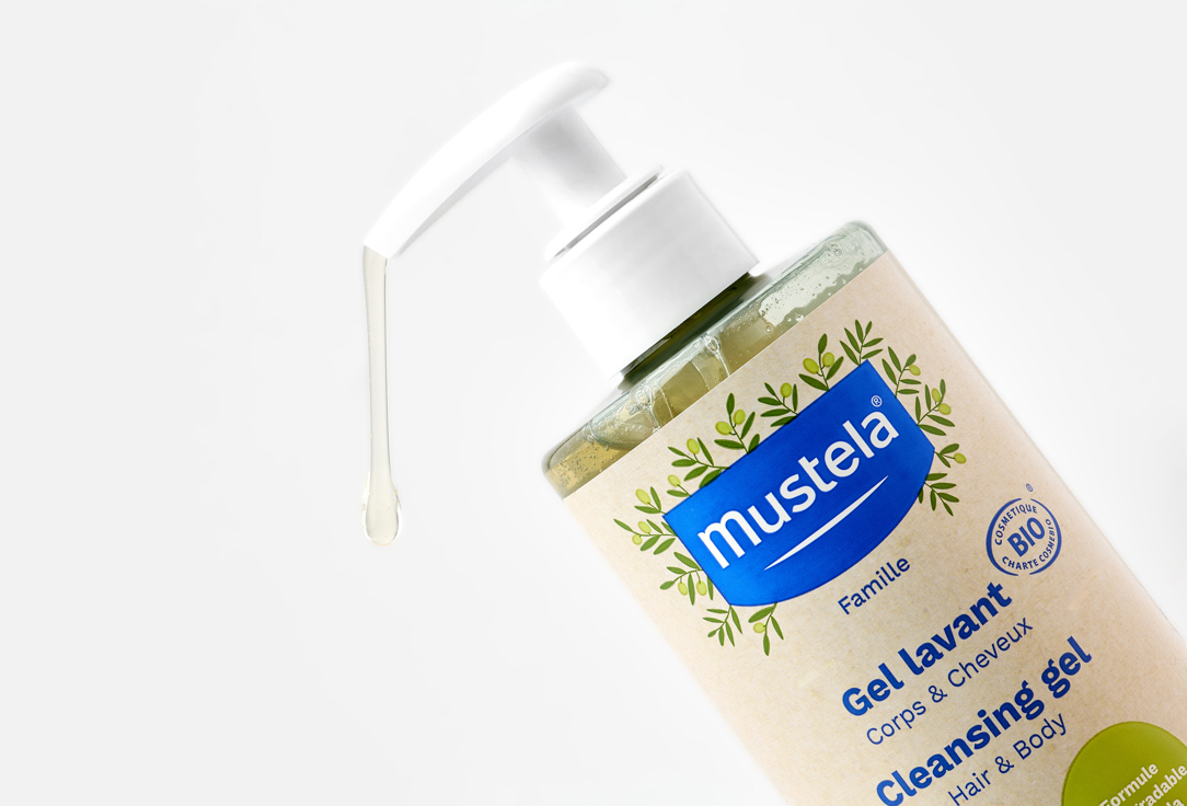 Mustela Baby Cleansing Gel Bio Organic 400 ml Mustela Baby Cleansing Gel Bio Organic