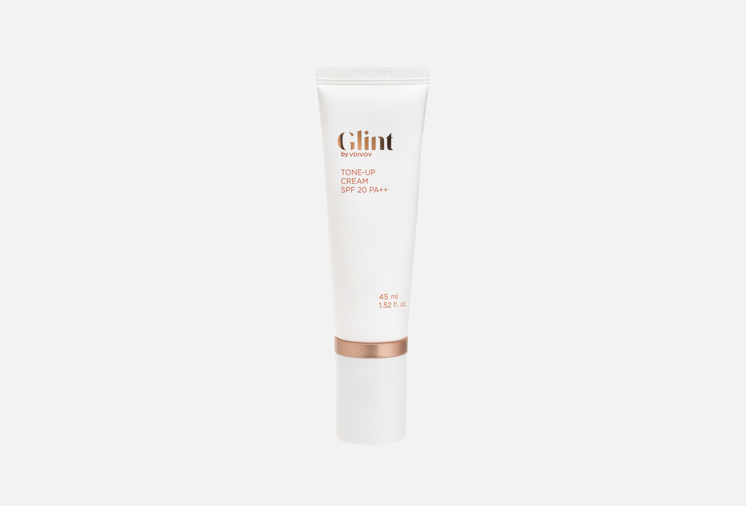 Glint Moisturizing & Smoothing Face Сream SPF20 PA++ Tone-up Cream 45 ml Glint Moisturizing & Smoothing Face Сream SPF20 PA++ Tone-up Cream