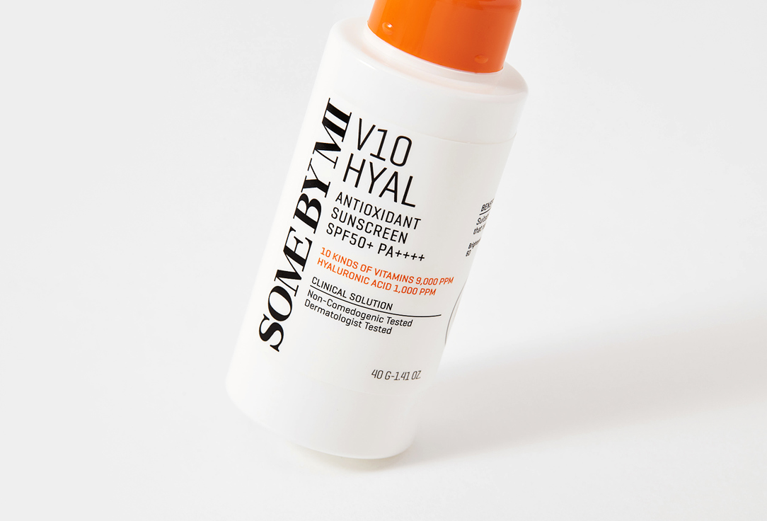 SOME BY MI Солнцезащитный крем для лица  SPF 50+ V10 HYAL ANTIOXIDANT