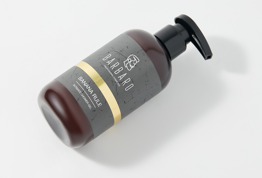 BARBARO Intimate Shower Gel banana rule 250 ml BARBARO Intimate Shower Gel banana rule