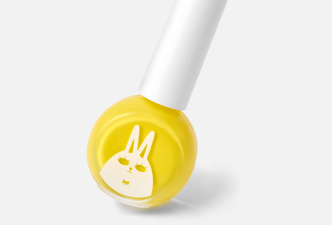 Recipebox Kids nail polish Sticker nail Petit Yellow 10 ml Recipebox Kids nail polish Sticker nail