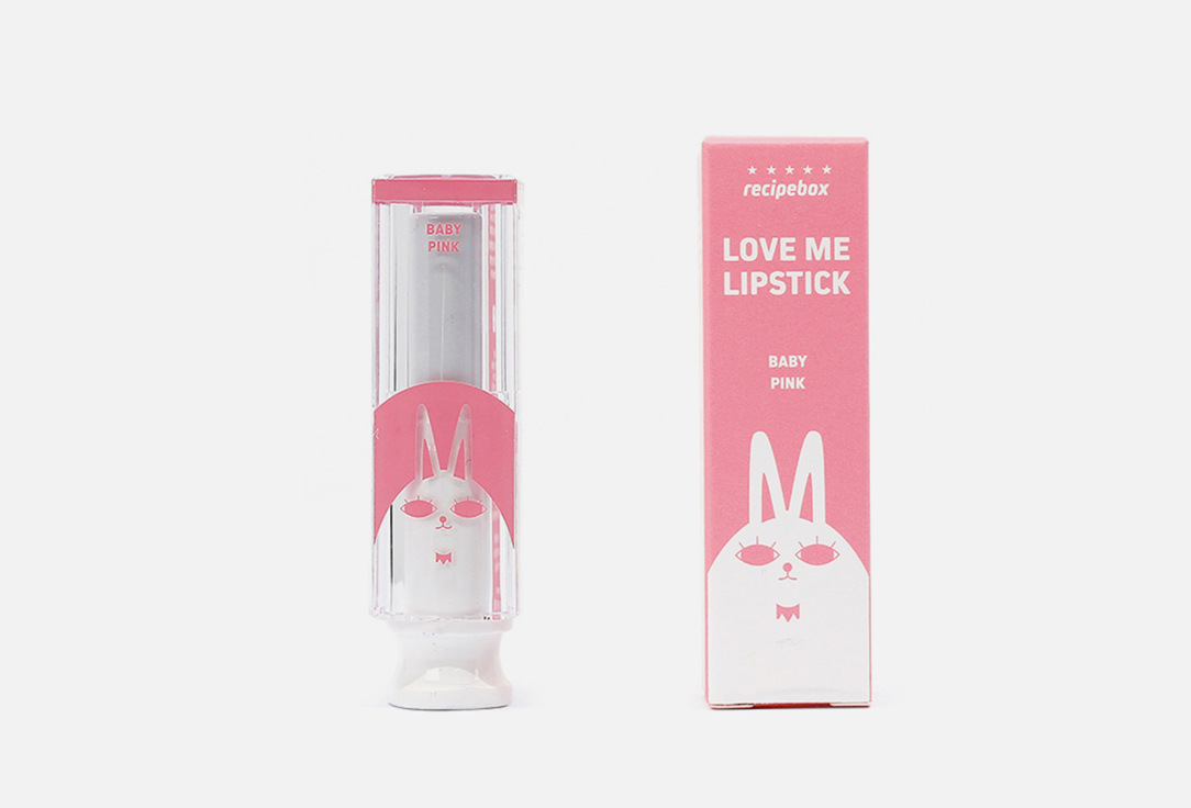 Recipebox Kids Lipstick Love me lipstick