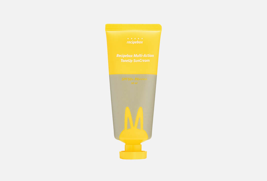 Recipebox Sunscreen Cream SPF50+ PA++++ Multi-action tone up 50 ml Recipebox Sunscreen Cream SPF50+ PA++++ Multi-action tone up