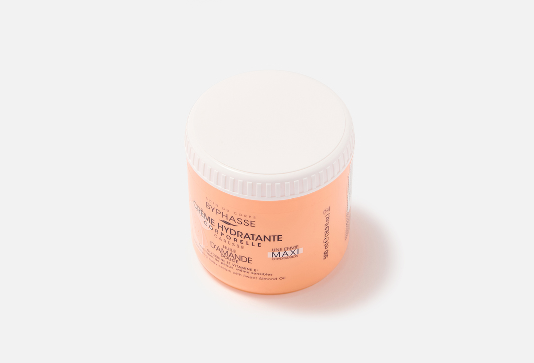 BYPHASSE Moisturizing Body Cream Sweet Almond Oil