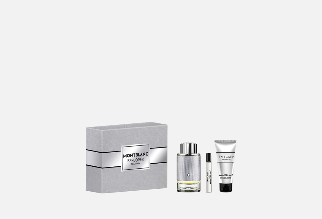 MONTBLANC Eau de parfum Explorer platinum 3 pcs MONTBLANC Eau de parfum Explorer platinum