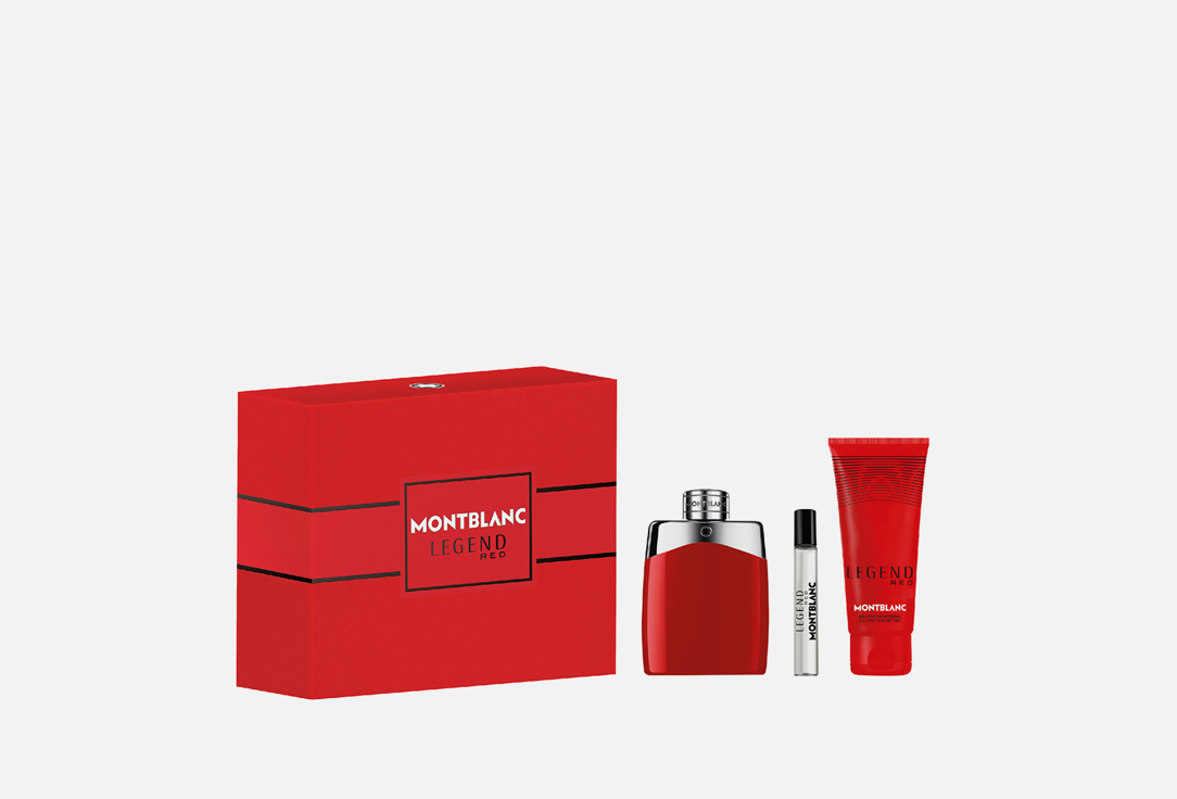 MONTBLANC Eau de parfum Set Legend red 3 pcs MONTBLANC Eau de parfum Set Legend red