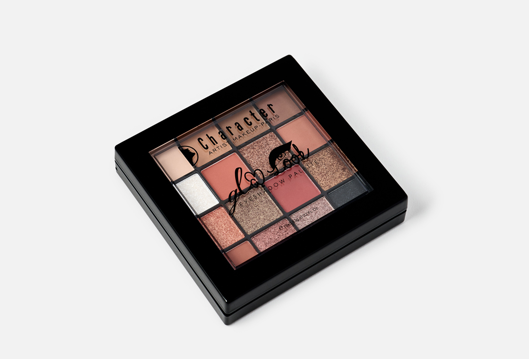 Character Eyeshadow palette Glam Look 3 13.28 g Character Eyeshadow palette Glam Look