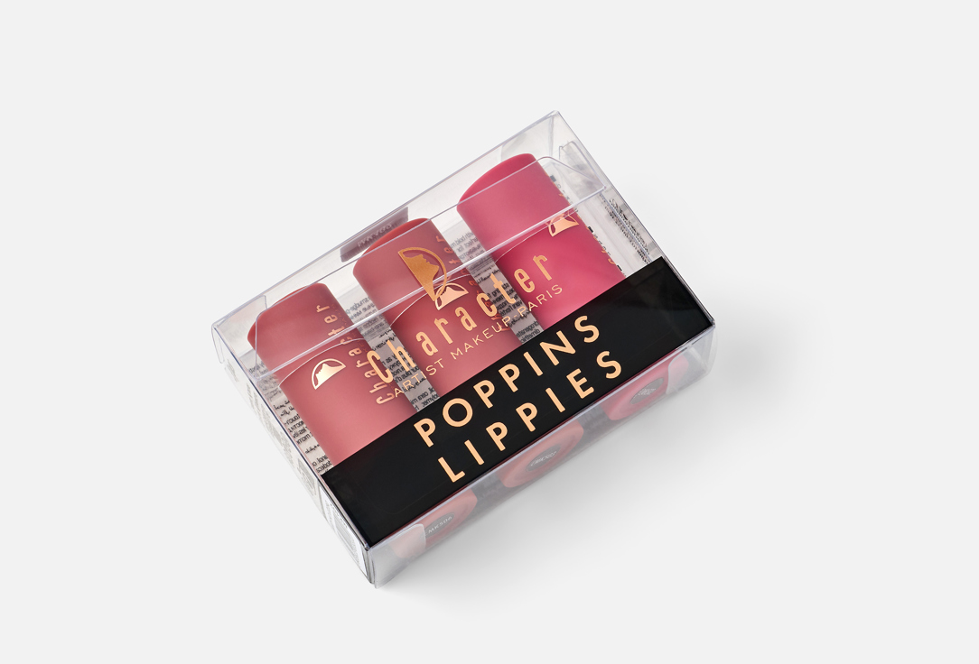 Character Lipstick set Mini Poppins 402 3 pcs Character Lipstick set Mini Poppins