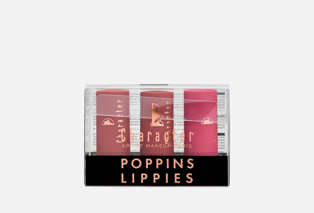Character Lipstick set Mini Poppins 402 3 pcs Character Lipstick set Mini Poppins