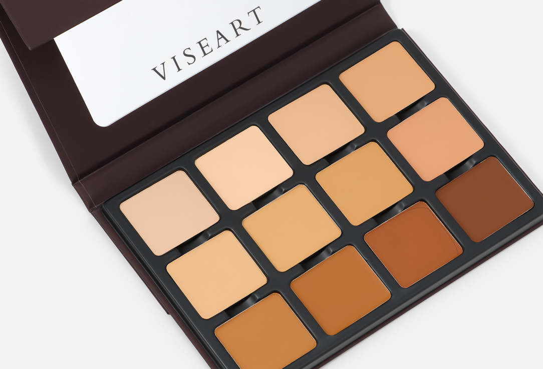 VISEART Creamy Contour Palette Seamless Concealer Corrector Palette 601 34 g VISEART Creamy Contour Palette Seamless Concealer Corrector Palette
