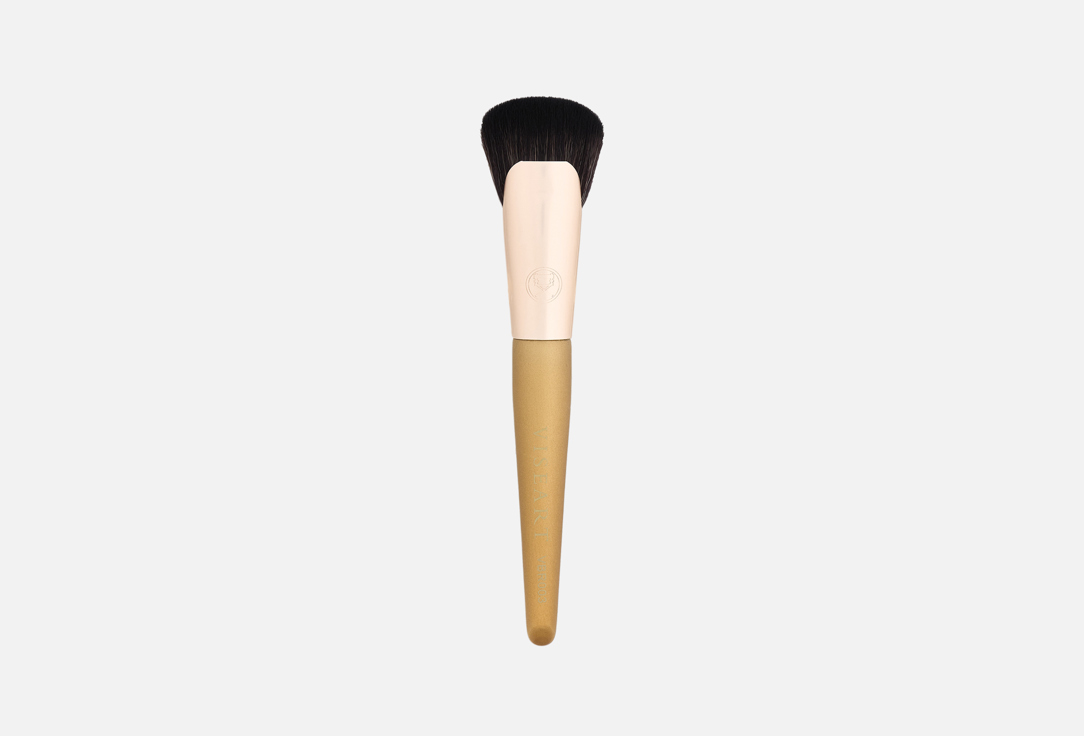 VISEART Face Makeup Brush Short Fan Dense 1 pcs VISEART Face Makeup Brush Short Fan Dense