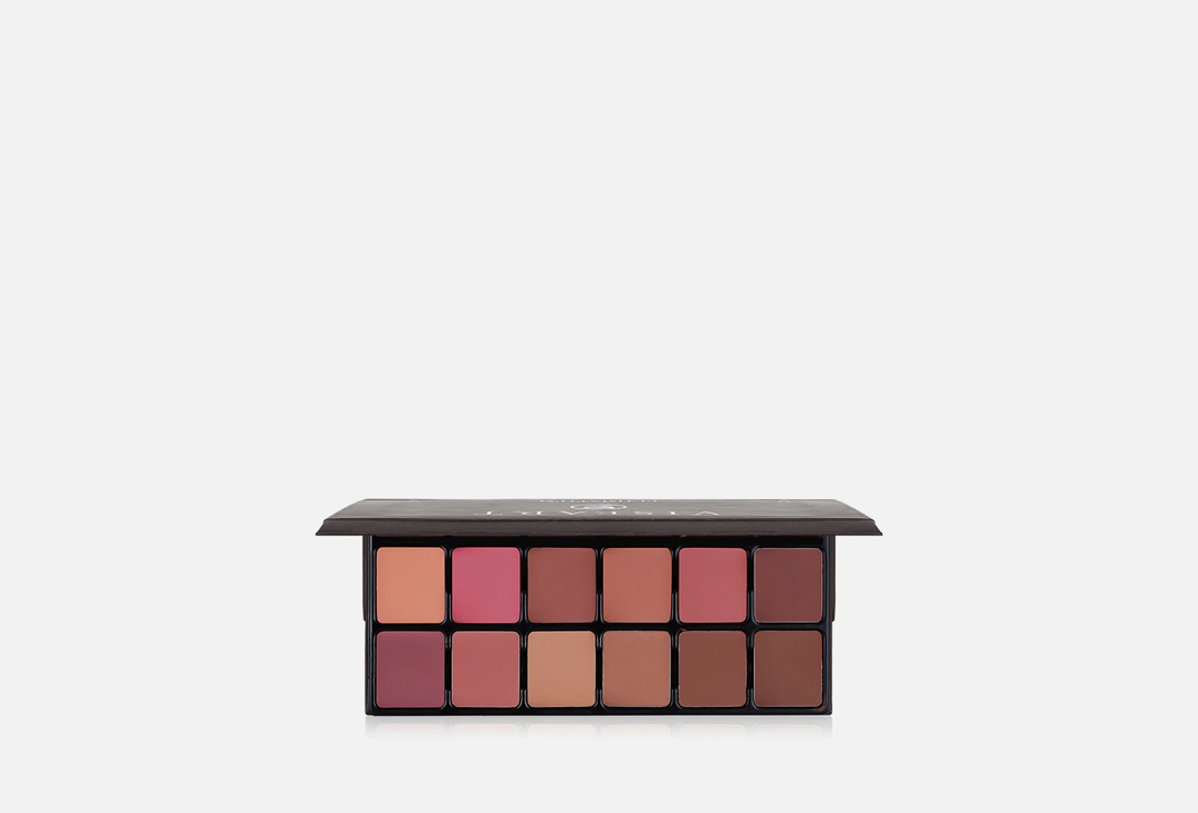 VISEART matte lip color palette Ultimattum 002, Hypnotic 24 g VISEART matte lip color palette Ultimattum