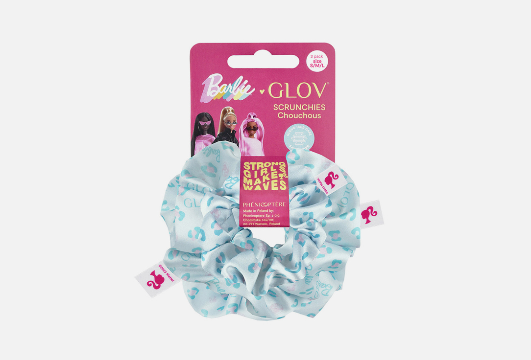 Glov Scrunchies pack s/m/l sizes Blue panther 3 pcs Glov Scrunchies pack s/m/l sizes