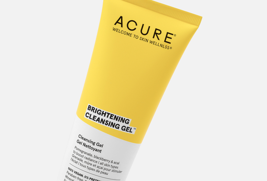 Acure Facial Cleansing Gel Brilliantly Brightening 120 ml Acure Facial Cleansing Gel Brilliantly Brightening