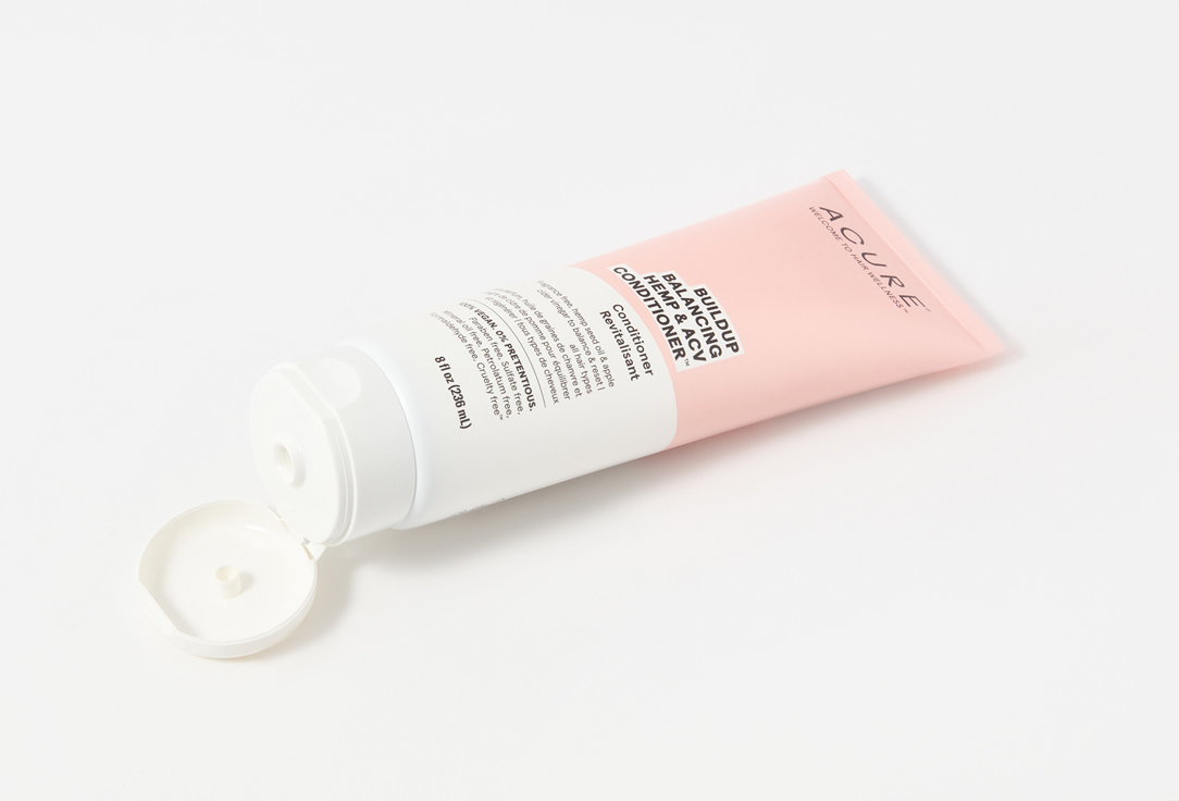 Acure Regulating Conditioner Buildup Balancing Hemp & ACV 250 ml Acure Regulating Conditioner Buildup Balancing Hemp & ACV
