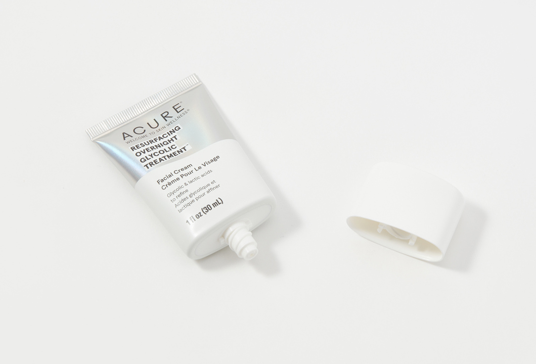 Acure Exfoliating Overnight Treatment Resurfacing Glycolic
