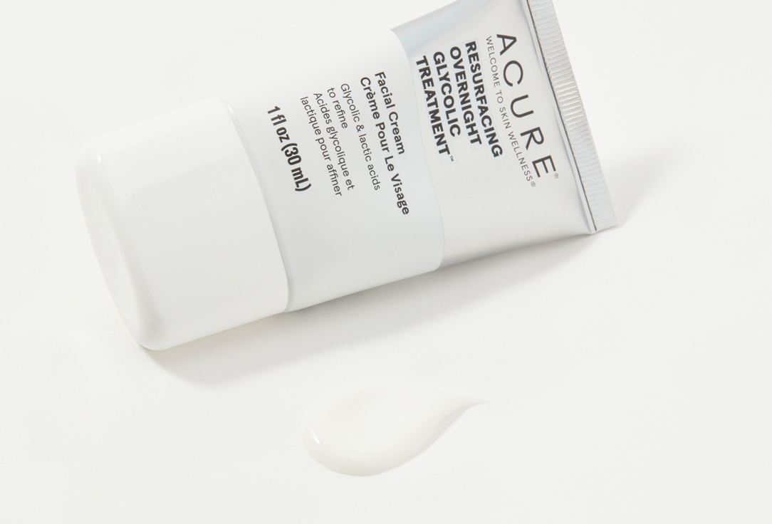 Acure Exfoliating Overnight Treatment Resurfacing Glycolic