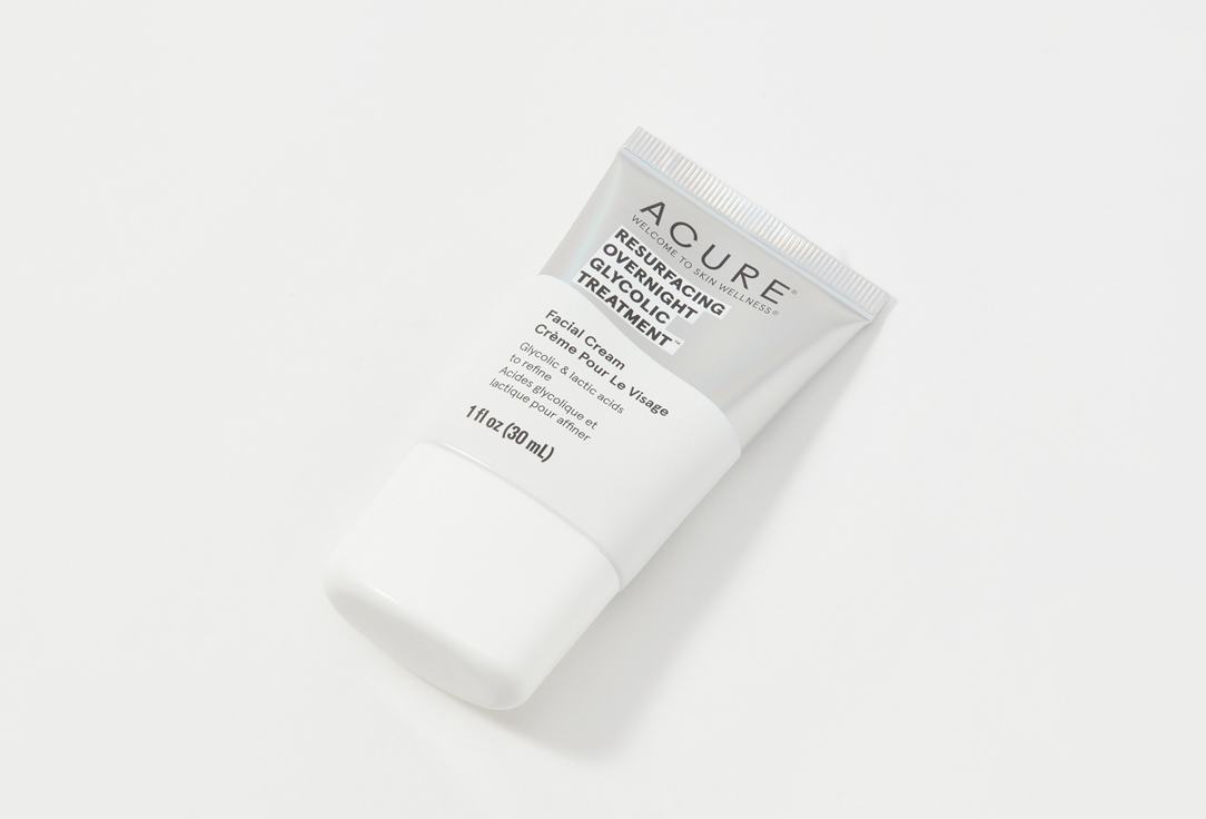 Acure Exfoliating Overnight Treatment Resurfacing Glycolic