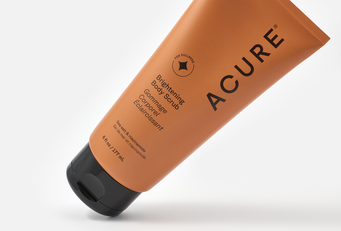 Acure Revitalizing Body Scrub Brightening 180 ml Acure Revitalizing Body Scrub Brightening