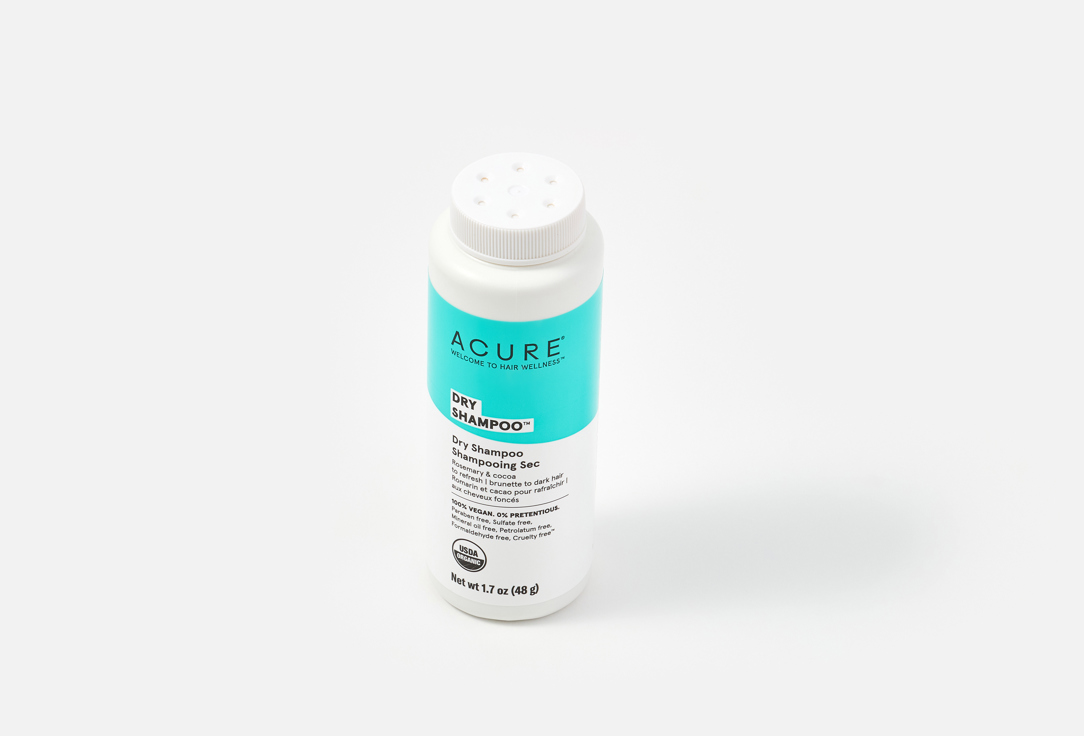 Acure Color-tinted Dry Shampoo Dry Shampoo For Brunette to Dark Hair 48 g Acure Color-tinted Dry Shampoo Dry Shampoo For Brunette to Dark Hair