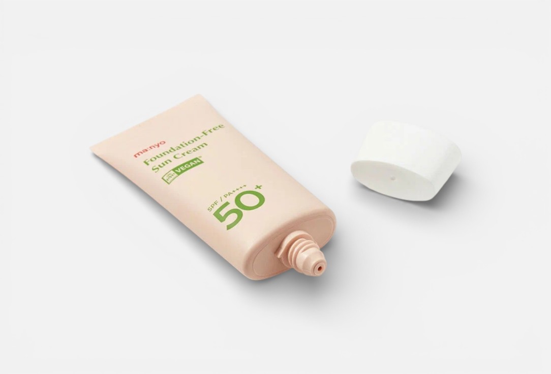 ma:nyo Sunscreen Face Toning Cream SPF 50+ Foundation-Free Sun Cream Moisture