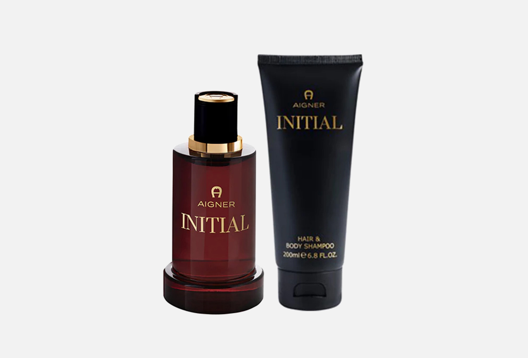 أيجنر مجموعة ماء عطر وشامبو للشعر والجسم إنيشال