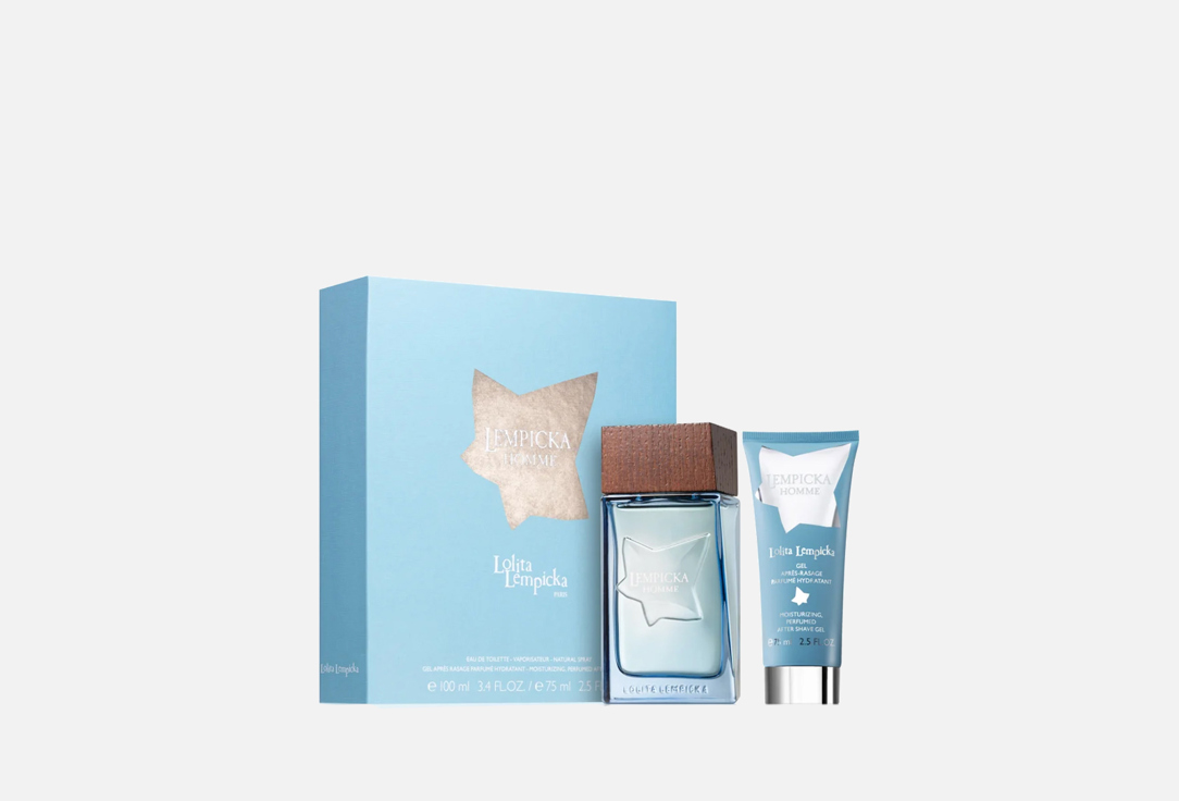 LOLITA LEMPICKA Eau de Toilette Spray & Aftershave Gel set Homme First Semester