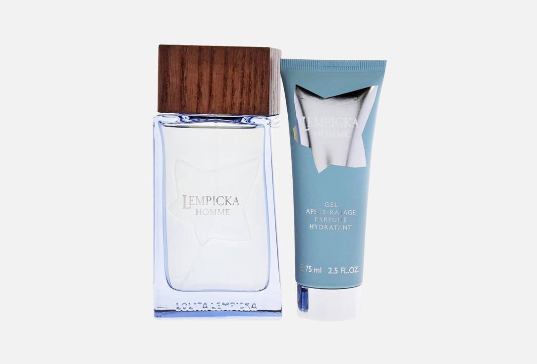LOLITA LEMPICKA Eau de Toilette Spray & Aftershave Gel set Homme First Semester
