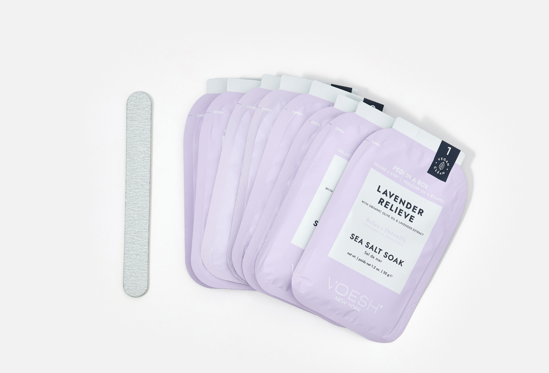 Voesh Foot Care Set Pedi Moments Lavender