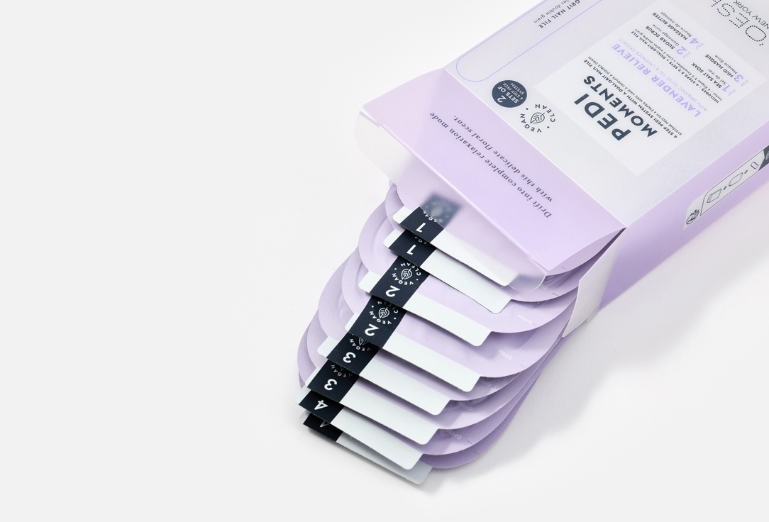 Voesh Foot Care Set Pedi Moments Lavender