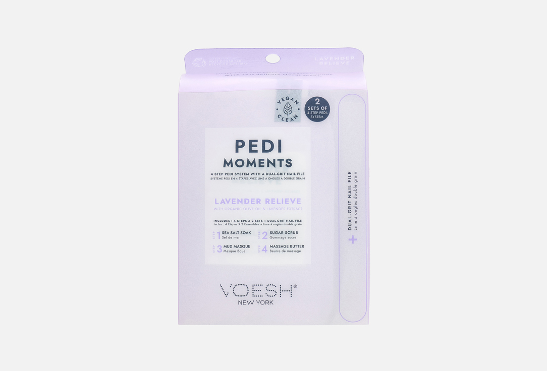 Voesh Foot Care Set Pedi Moments Lavender