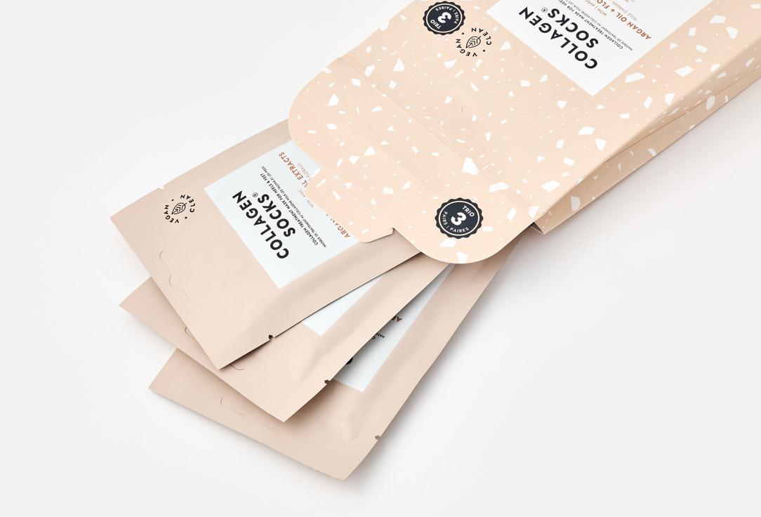 Voesh Foot Care Set Collagen Socks