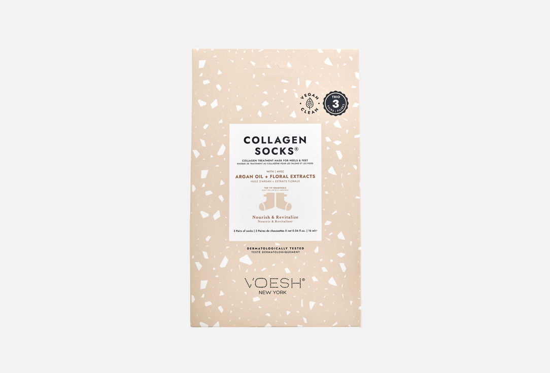 Voesh Foot Care Set Collagen Socks