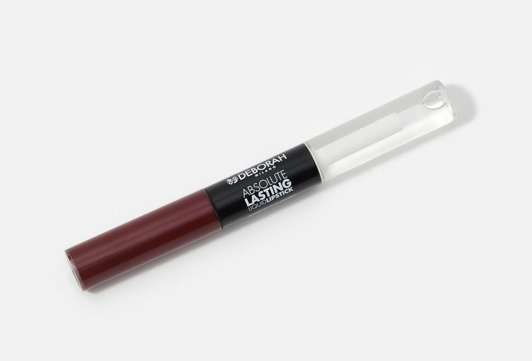 DEBORAH MILANO 2 in 1 liquid lipstick Absolute lasting 18, Plum 8 ml DEBORAH MILANO 2 in 1 liquid lipstick Absolute lasting