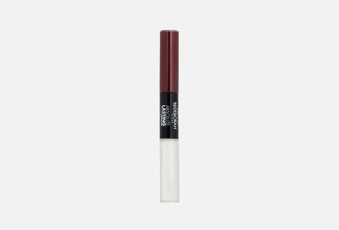 DEBORAH MILANO 2 in 1 liquid lipstick Absolute lasting 18, Plum 8 ml DEBORAH MILANO 2 in 1 liquid lipstick Absolute lasting