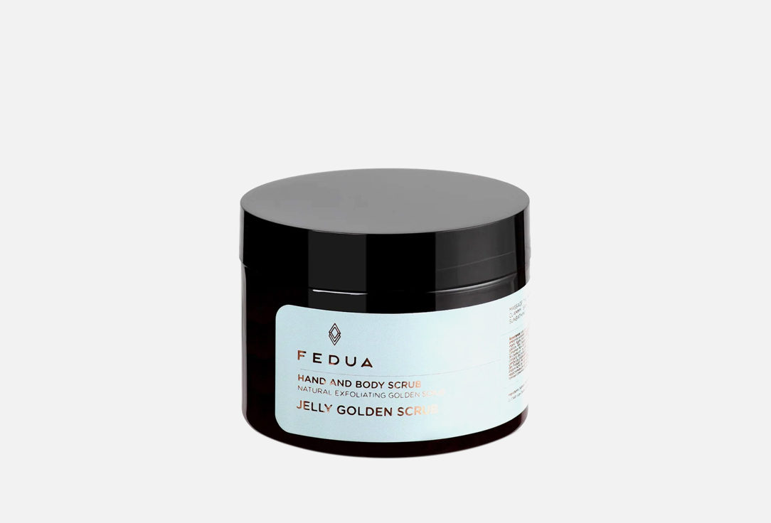 Fedua Hand and body scrub Jelly golden