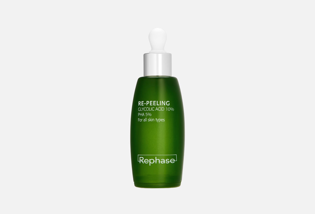 Rephase Кислотный пилинг для лица 10% Re-peeling 30 мл Rephase Кислотный пилинг для лица 10% Re-peeling