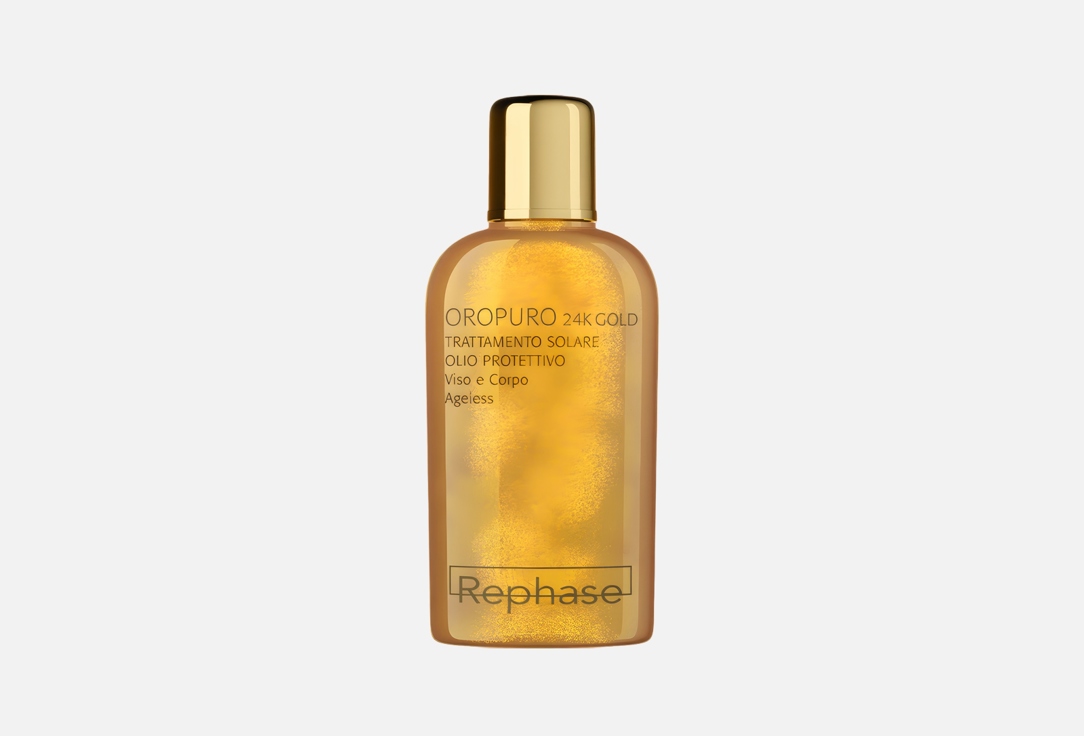 Rephase Масло для лица и тела Oropuro 24k Gold 150 мл Rephase Масло для лица и тела Oropuro 24k Gold