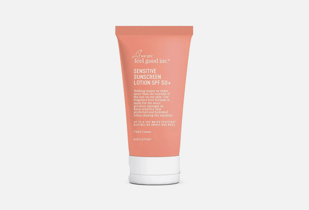 We are feel good inc. Sunscreen lotion SPF50+ Sensitive